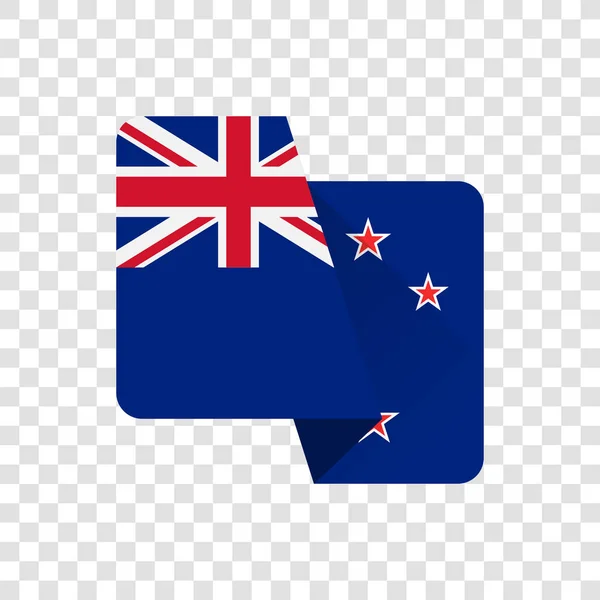 New Zealand National Flag — Stock Vector