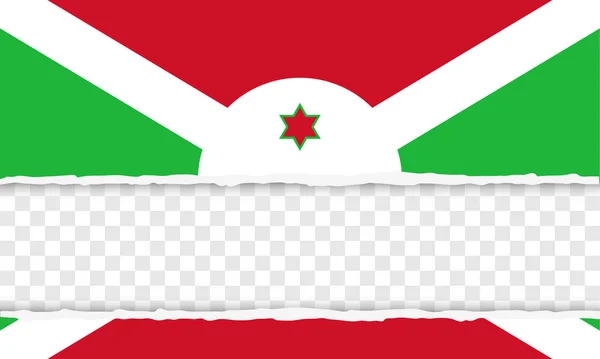 Republiek burundi — Stockvector