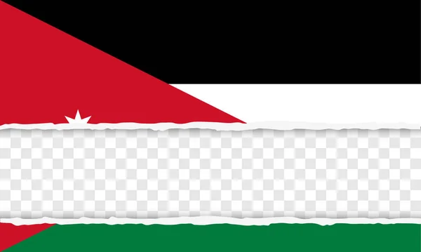 Hasjemitisch Koninkrijk Jordanië — Stockvector