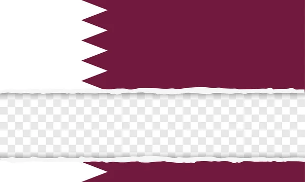 Estado do qatar — Vetor de Stock