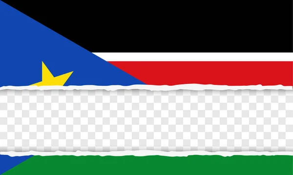 Güney sudan Cumhuriyeti — Stok Vektör