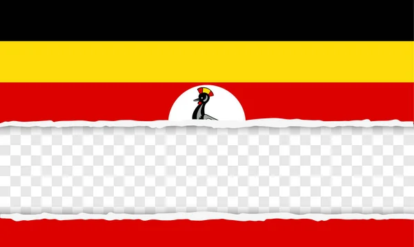 Republiek uganda — Stockvector