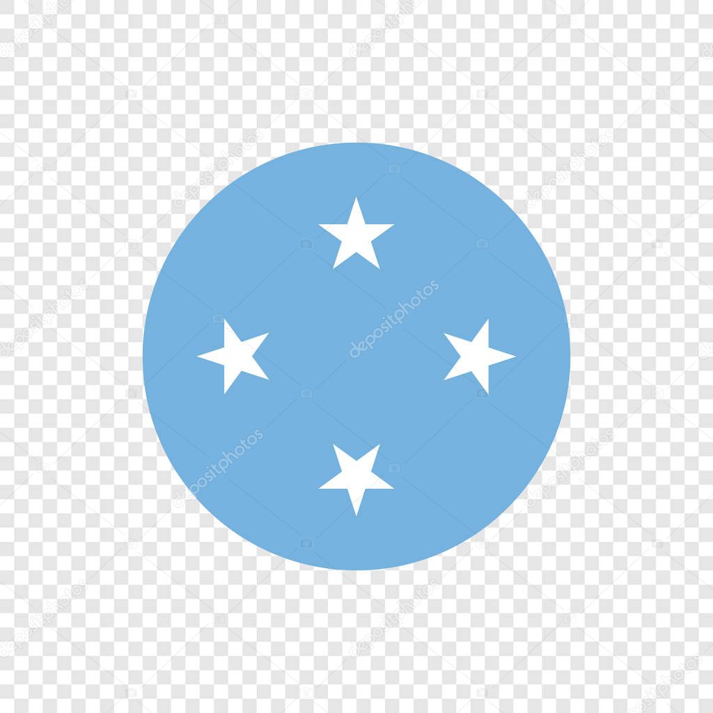 Federated States of Micronesia - Vector Circle Flag