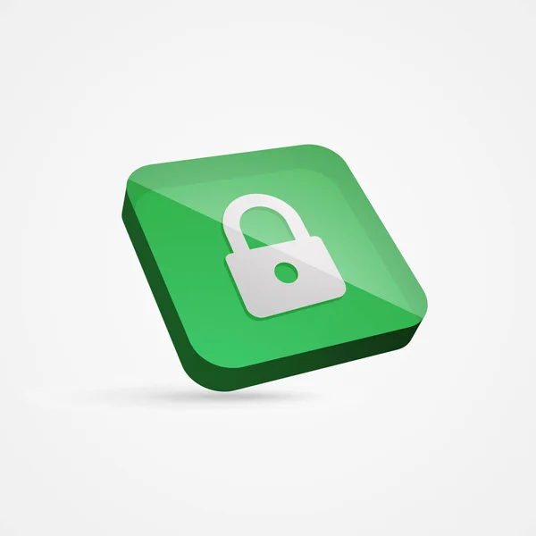 Lock 3D Mobile Icon