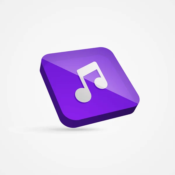 Music 3D Mobile Icon