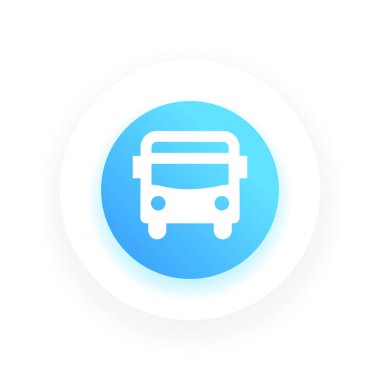 Otobüs ekibimizi işareti vektör