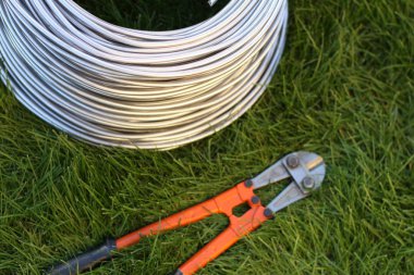 Alüminyum tel Rulo çim