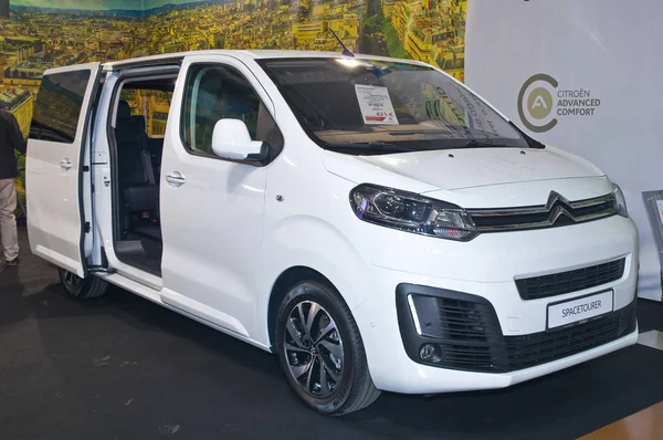 Тарту Сентября Citroen Spacetourer Tartu Motoshow Сентября 2018 Года Тарту — стоковое фото