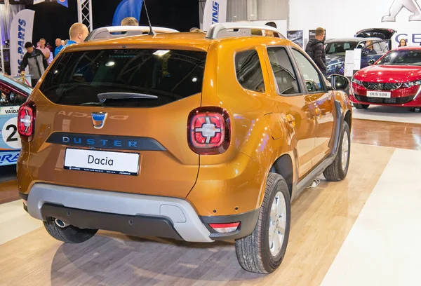 Tartu Septiembre Dacia Duster Motoshow Tartu Septiembre 2018 Tartu Estonia — Foto de Stock