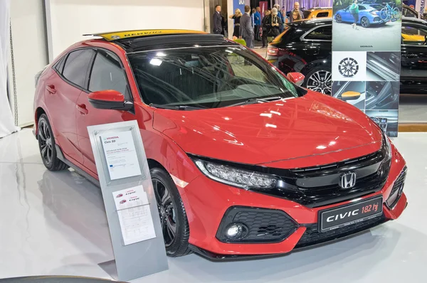 Tartu Settembre Honda Civic Tartu Motoshow Settembre 2018 Tartu Estonia — Foto Stock