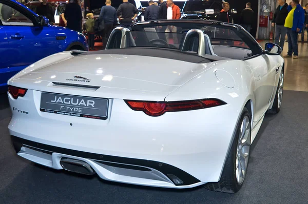 Тарту Вересень Jaguar Типу Тарту Motoshow Вересня 2018 Тарту Естонія — стокове фото