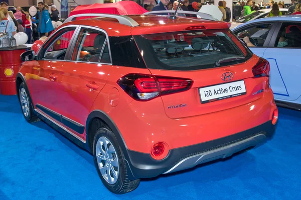 Tartu Setembro Hyundai I20 Active Cross Motoshow Tartu Setembro 2018 — Fotografia de Stock