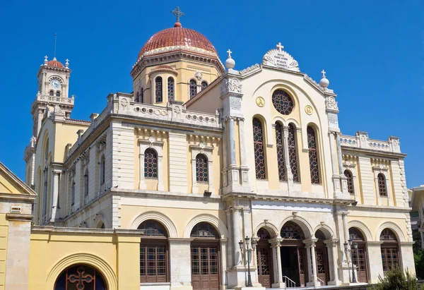 Saint Minas Cathedral Heraklion Kreta Grekland — Stockfoto