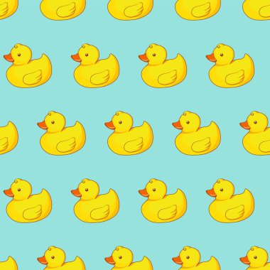 Sarı ördekli, kusursuz bir model.