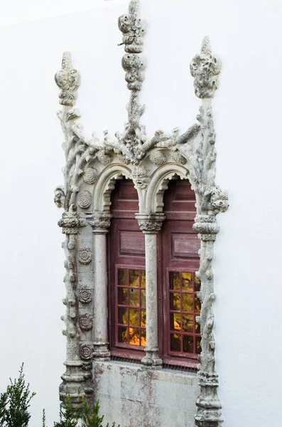 Fretwork Window Old Authentic Building — Stock Photo, Image