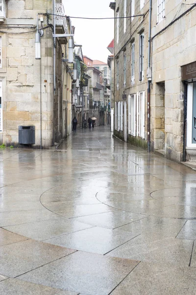 Straat Pontevedra Galicië Spanje — Stockfoto