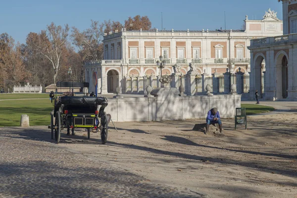 Město Aranjuez Madrid Španělsko Kde Nachází Královský Palác — Stock fotografie