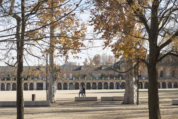 Πόλη Της Aranjuez Μαδρίτη Ισπανία Όπου Βρίσκεται Ένα Βασιλικό Παλάτι — Φωτογραφία Αρχείου