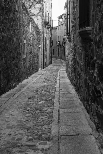 Old town of Caceres (Spain)