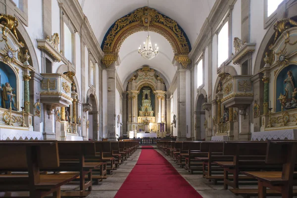 Perspectiva Decreciente Vista Del Interior Iglesia —  Fotos de Stock