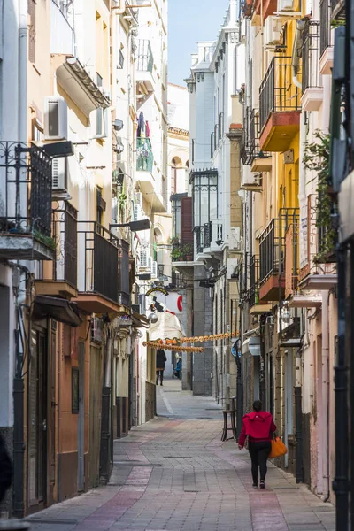 Plasencia Spain November 2016 View One Streets Historic Center Village — Stock Photo, Image