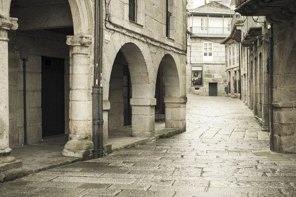 Ribadavia Ourense Detalhe Bairro Histórico Antiga Cidade Judaica — Fotografia de Stock