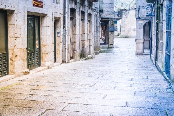 Ribadavia Ourense Szczegół Zabytkowej Dzielnicy Starym Mieście Żydowskim — Zdjęcie stockowe