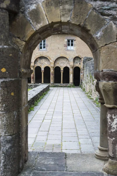 Conques Aveyron Abtei Frankreich — Stockfoto