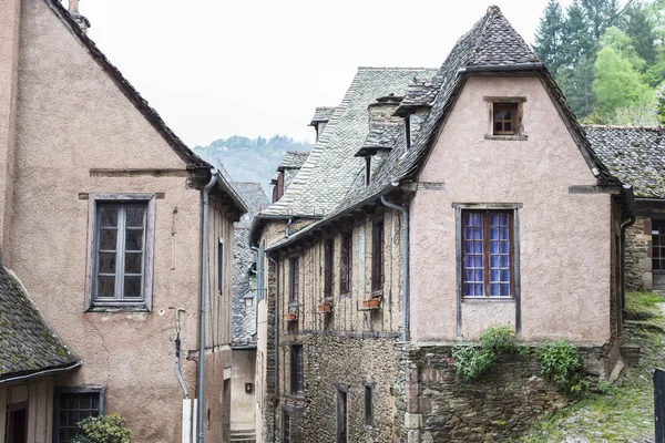 Conques France April 2017 Detail Medieval Architecture Village Which Part — Stock Photo, Image