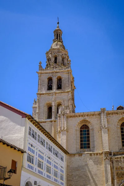 Vista Del Pueblo Mota Del Marques Municipio Español Provincia Valladolid — Foto de Stock