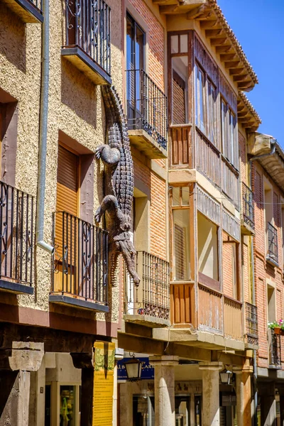 Vista Del Pueblo Mota Del Marques Municipio Español Provincia Valladolid —  Fotos de Stock