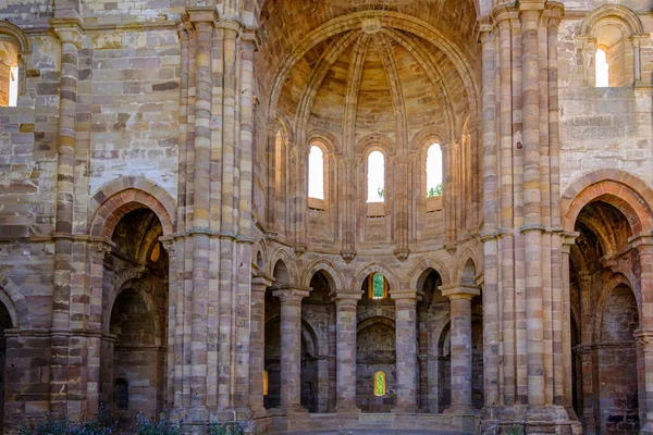 Das Dem Zisterzienserorden Angehörende Kloster Santa Mara Moreruela Liegt Der — Stockfoto