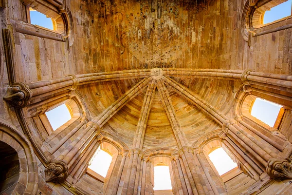 Klosteret Santa Mara Moreruela Som Tilhører Cistercienserordenen Nær Granja Moreruela – stockfoto