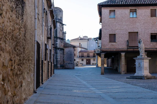 Burgo Osma Spain June 2018 Detail Streets Historic Center Village — Stock Photo, Image
