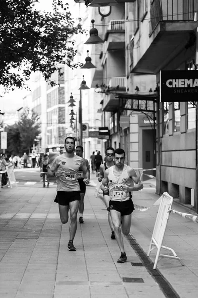 Pontevedra España Junio 2019 Maratón Kilómetros Para Ayudar Las Víctimas — Foto de Stock