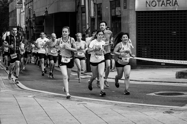 Pontevedra Spanya Haziran 2019 Kilometrelik Maraton Trafik Kazalarının Kurbanlarına Şehir — Stok fotoğraf