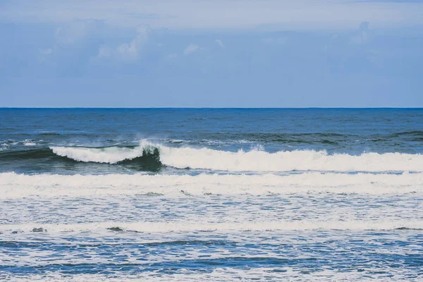 Waves Breaking Gently Shore Moledo Beach Northern Portugal — Stock Photo, Image