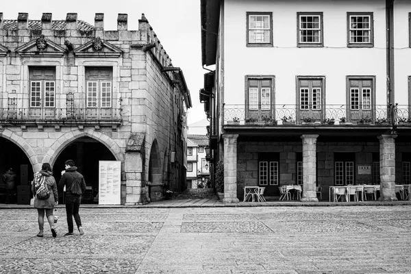 Guimaraes Portugal April 2018 Een Van Typische Straten Van Het — Stockfoto