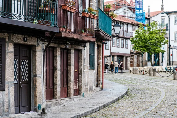 Guimarias Portugal Abril 2018 Uma Das Ruas Típicas Aldeia — Fotografia de Stock