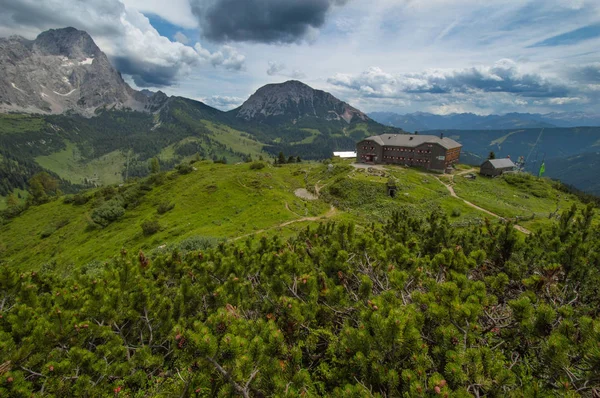 Krásné Horské Krajiny Rakousku — Stock fotografie