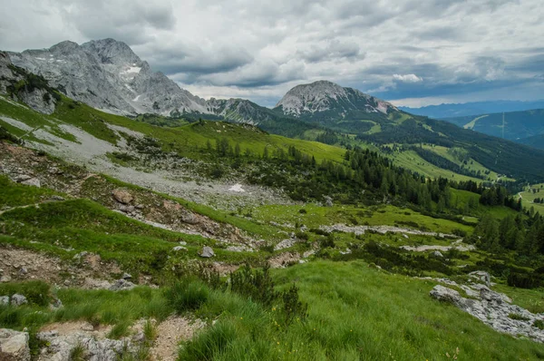 Beau Paysage Montagne Autriche — Photo