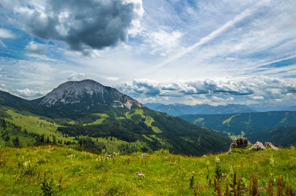 Beau Paysage Montagne Autriche — Photo