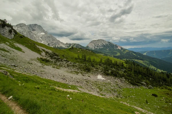 Beau Paysage Montagne Autriche — Photo