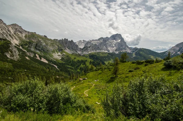 Hermoso Paisaje Montaña Austria —  Fotos de Stock