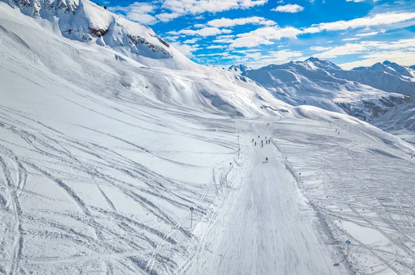 Berg Skigebied Patscherkofel Alpen Tirol West Oostenrijk — Stockfoto