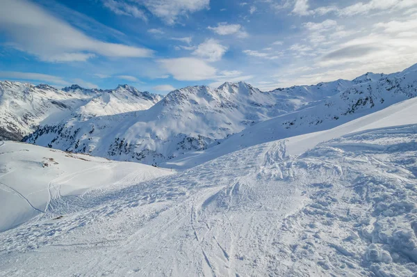 Patscherkofel Mountain Ski Area Alps Tyrol Western Austria - Stock-foto
