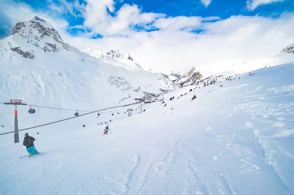 Patscherkofel Montaña Zona Esquí Los Alpes Tirol Oeste Austria — Foto de Stock