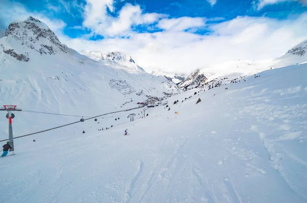 Patscherkofel Montaña Zona Esquí Los Alpes Tirol Oeste Austria — Foto de Stock