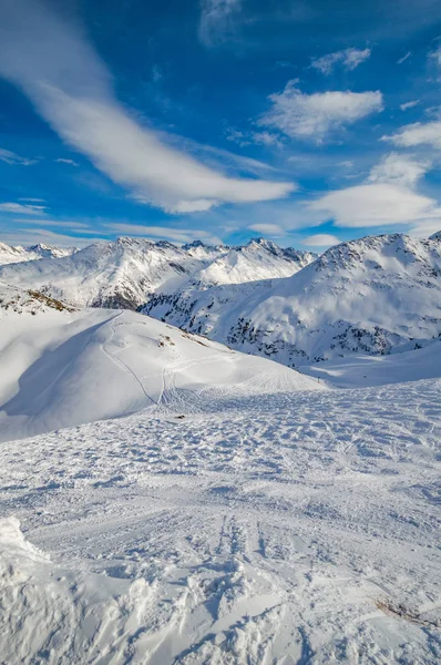 Patscherkofel Pegunungan Dan Daerah Ski Pegunungan Alpen Tirol Austria Barat Stok Gambar Bebas Royalti