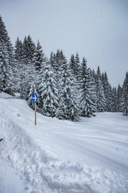 Sonnenkopf Dağı 'nda kayak yamacı